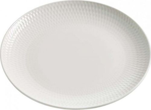 Bílý porcelánový dezertní talíř Maxwell & Williams Diamonds, ø 18 cm 