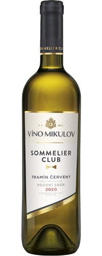 Víno Mikulov Sommelier Club Tramín červený 2020 pozdní sběr 0.75l