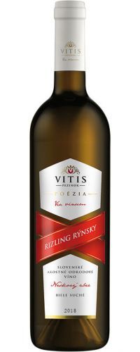 Vitis Poézia Rizling Rýnsky Neskorý zber 2018 0.75l