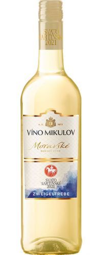 Víno Mikulov SVATOMARTINSKÉ Zweigeltrebe 2021 0.75l