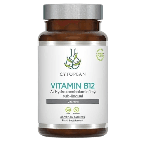 Cytoplan Vitamín B12, 1000 µg (hydroxokobalamin) - pod jazyk (sublingvální) 60 tablet