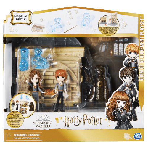 Harry Potter komnata nejvyšší potřeby s figurkami