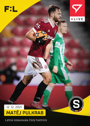 Fotbalové karty Fortuna Liga 2021-22 - L-081 Matěj Pulkrab