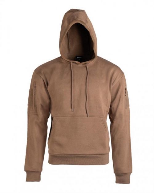 Mikina Mil-Tec Tactical Hoodie - coyote, S