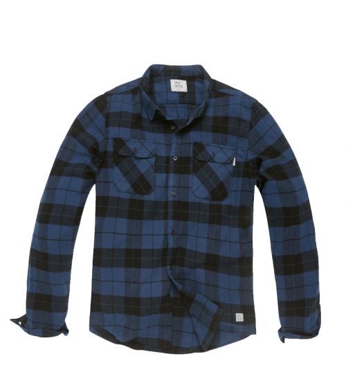 Košile Vintage Industries Sem Flannel - navy, 3XL