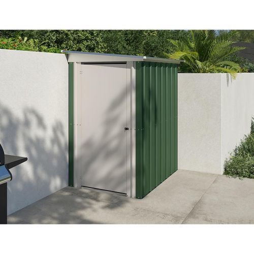 Kovový zahradní domek zelený 54GPE 158CMX120 cm