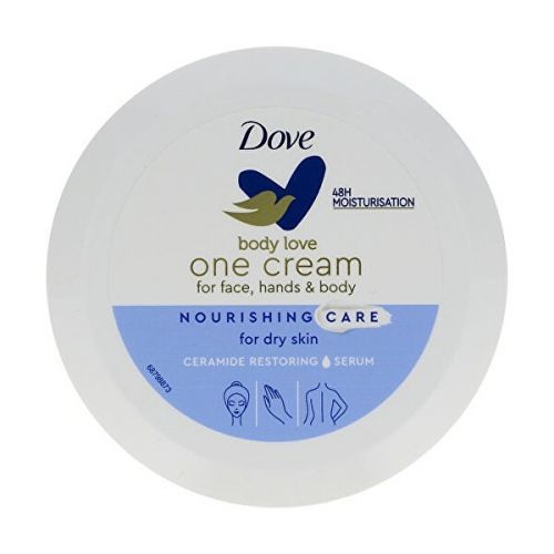 Dove Vyživující krém na obličej a tělo pro suchou pokožku Body Love (Nourishing Care) 250 ml