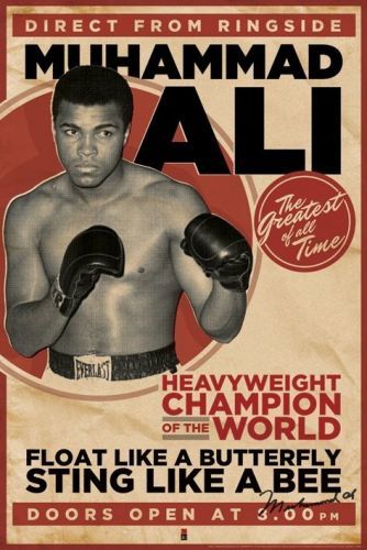 PYRAMID INTERNATIONAL Plakát, Obraz - Muhammad Ali - vintage, (61 x 91.5 cm)