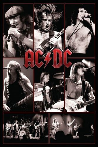 CLOSE UP Plakát, Obraz - AC/DC, (61 x 91.5 cm)