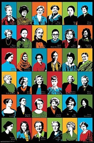 CLOSE UP Plakát, Obraz - Feminist Icons, (61 x 91.5 cm)