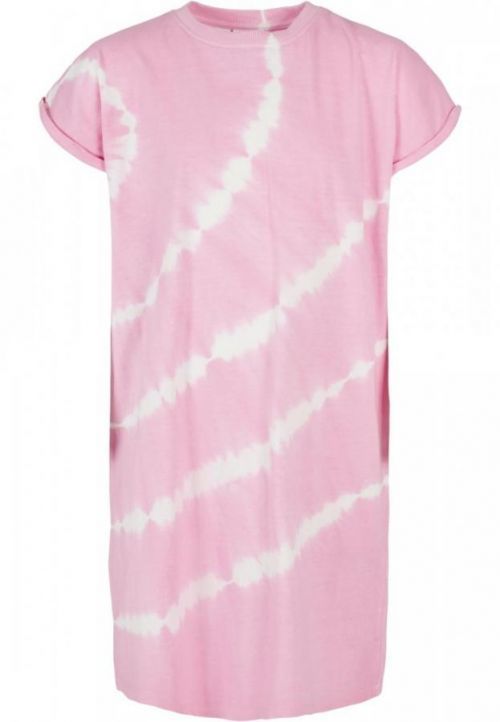 Girls Tie Dye Dress - girlypink 110/116