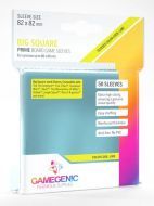 Gamegenic Prime Big Square Sleeves (82x82mm) - Clear (50)
