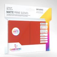 Gamegenic Matte Prime Sleeves Red (100)
