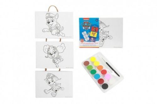 Mini plátno na  provázku 3ks  Paw Patrol/Tlapková patrola
