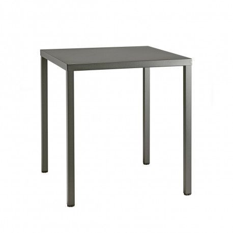 Scab Kovový stůl SUMMER 70x70 cm - barva antracit  2733
