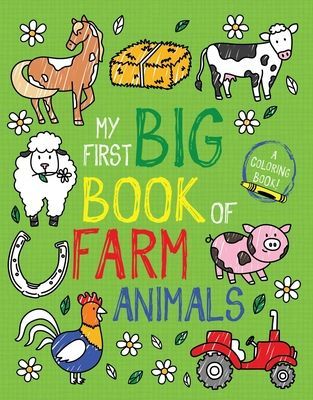 My First Big Book of Farm Animals (Little Bee Books)(Paperback)