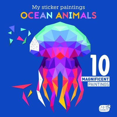 My Sticker Paintings: Ocean Animals - 10 Magnificent Paintings (Clorophyl Editions)(Stickers)