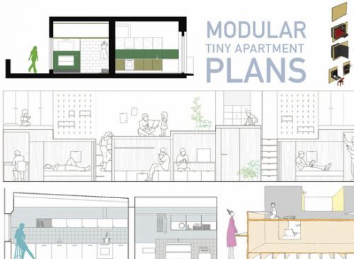 Modular Tiny Apartment Plans (Minguet Anna)(Pevná vazba)