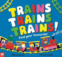 Trains Trains Trains! - Find Your Favourite (David Donna)(Paperback / softback)