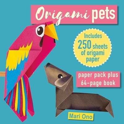 Origami Pets - Paper Block Plus 64-Page Book (Ono Mari)(Paperback / softback)