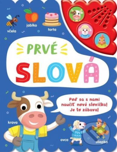 Prvé slová - 3 zvukové tlačítka - Rebo