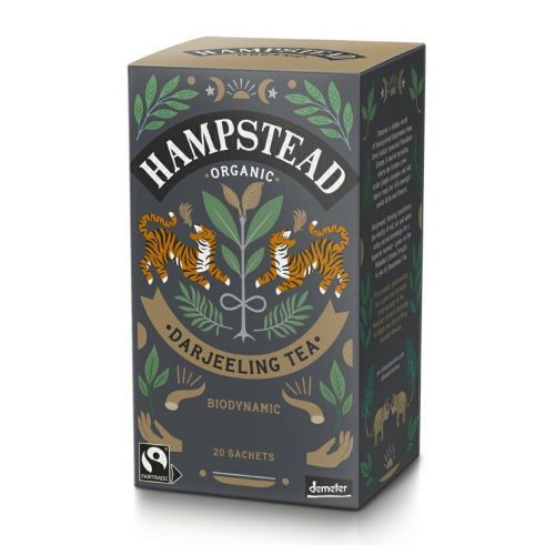 Hampstead Tea London - BIO Darjeeling černý čaj, 20ks