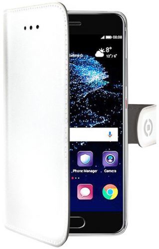 Pouzdro na mobil flipové Celly Wally pro Samsung Galaxy A8 (2018) - bílé