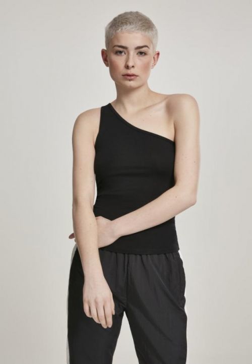 Ladies Asymmetric Top black L