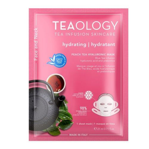 Teaology Peach Tea Hyaluronic Mask Maska Na Obličej