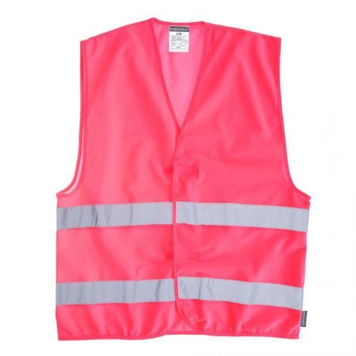 Portwest UC Portwest IONA F474 Vesta reflexní růžová L-XL