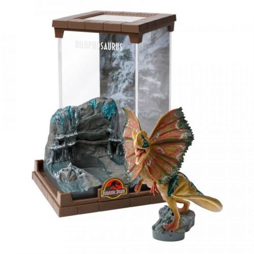 Noble Collection | Jurassic Park - Creature PVC Diorama Dilophosaurus 18 cm