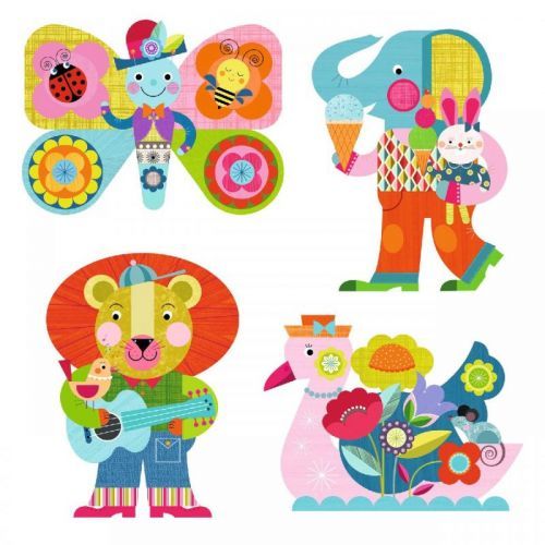 Vodní omalovánky - Pestrý svět