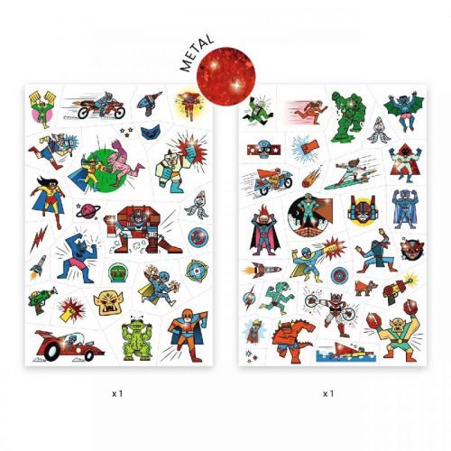 Tetování Superhrdinové proti vetřelcům