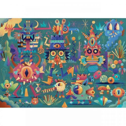 Monster párty - puzzle - 50 dílků