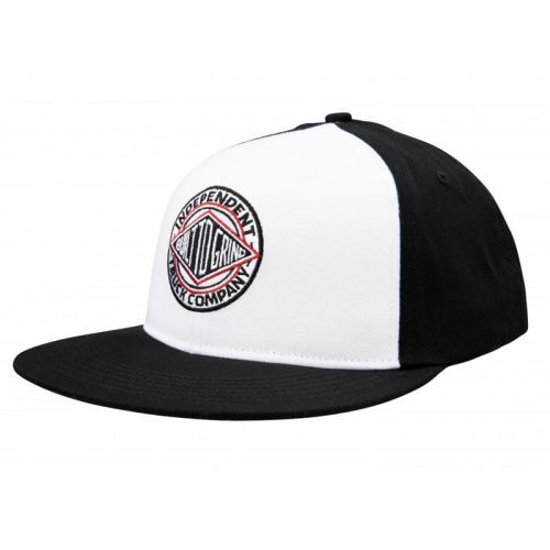 kšiltovka INDEPENDENT - BTG Summit Snapback White Black (WHITE BLACK)