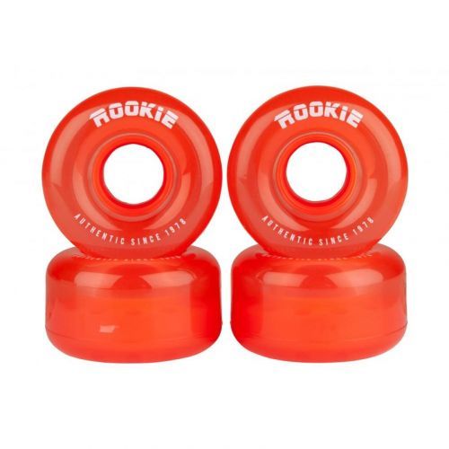 kolečka ROOKIE - Disco (4 Pack) Clear Red (CLEAR RED) velikost: 58MM