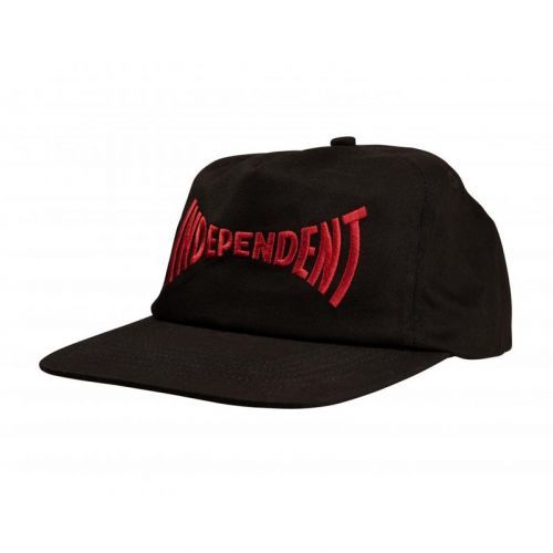 kšiltovka INDEPENDENT - Spanning Snapback Black (BLACK)