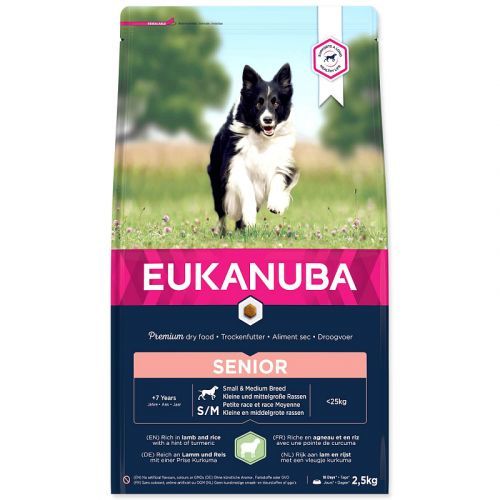 EUKANUBA Senior Small & Medium Breed Lamb