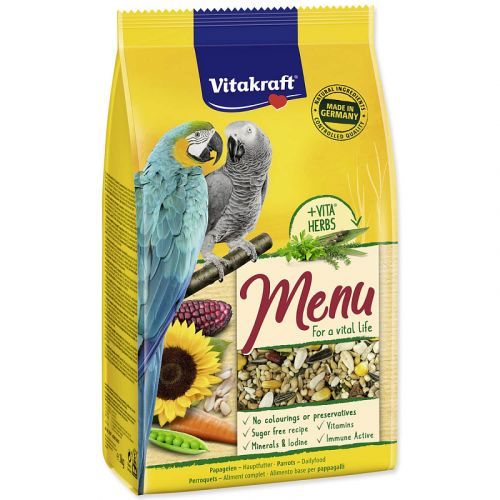 Menu VITAKRAFT Parrot