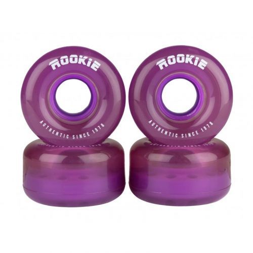 kolečka ROOKIE - Disco (4 Pack) Clear Purple (CLEAR PURPLE)