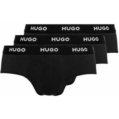 Hugo Boss 3 PACK - pánské slipy HUGO 50469763-001 S