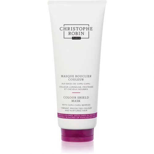 Christophe Robin Color Shield Mask with Camu-Camu Berries vyživující maska na vlasy pro barvené a melírované vlasy 200 ml