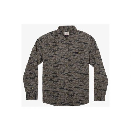 KOŠILE RVCA HORTON FISH FLANNEL - L