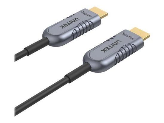 UNITEK C11030DGY Optic Cable HDMI 2.1 AOC 8K 120Hz 20m