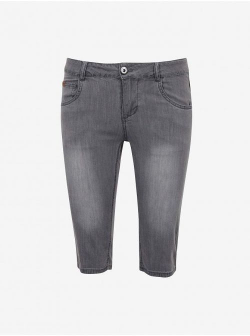 Tmavě šedé dámské džínové kraťasy SAM 73 Cora