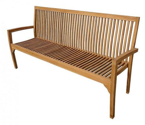 Zahradní lavice pevná RIVIERA 180 cm (teak)