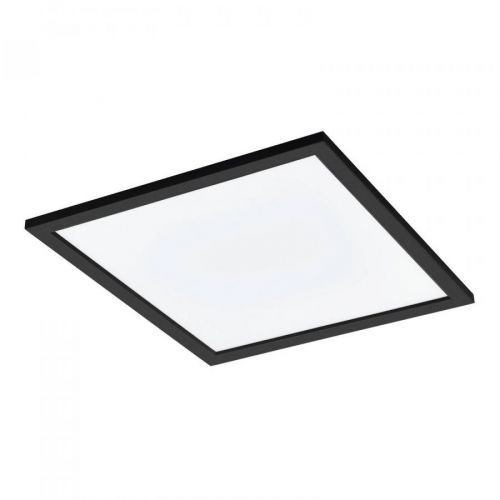 EGLO connect CCT stropní světlo 45x45cm černá, Obývací pokoj / jídelna, hliník, plast, 21.5W, P: 45 cm, L: 45 cm, K: 5cm