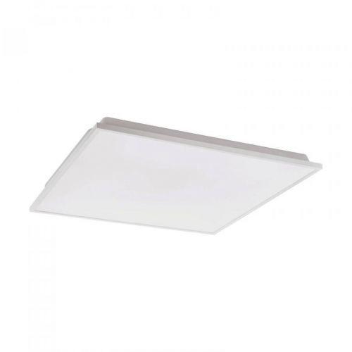 EGLO connect Herrora-Z stropní světlo bílá 59x59cm, Obývací pokoj / jídelna, hliník, plast, 31.8W, P: 59.5 cm, L: 59.5 cm, K: 4cm
