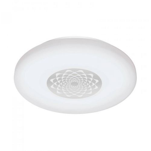 EGLO connect Capasso-Z LED stropní světlo CCT, Obývací pokoj / jídelna, ocel, plast, 15.6W, K: 7cm