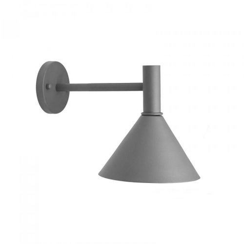 PR Home Minitripp venkovní nástěnné světlo, šedá, Kov s povrchovou úpravou práškovým lakem, E27, 15W, L: 18 cm, K: 20cm